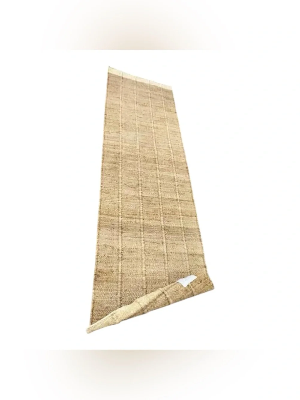 Nordic Knots 100% Jute Runner Rug Cream 2.5 x 9 FT GoodWeave Certified